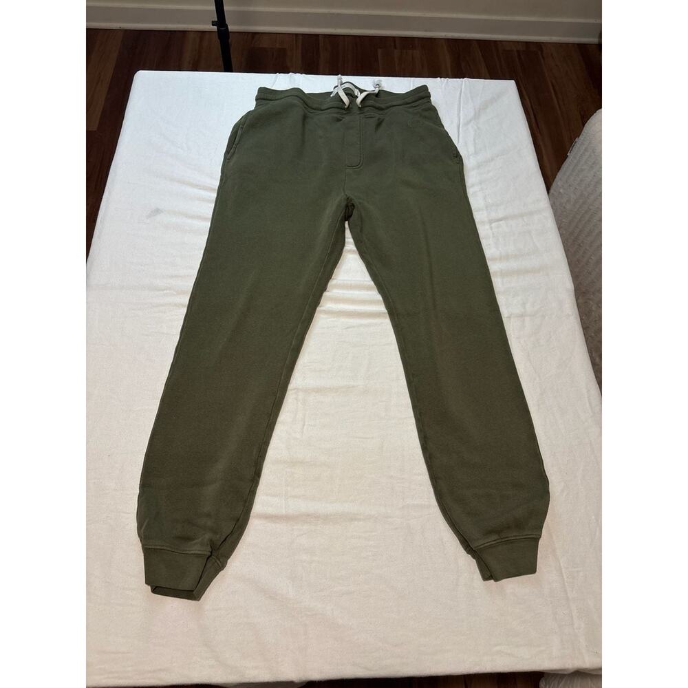 Sol Angeles Men's Olive Green Fleece Joggers size Large men’s